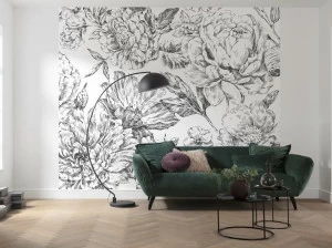 Komar Тканевые обои с цветочными мотивами Home X6-1036