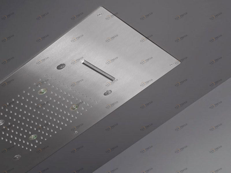 Ceadesign Светодиодная потолочная лейка из нержавеющей стали с хромотерапией Free ideas Aqc 29