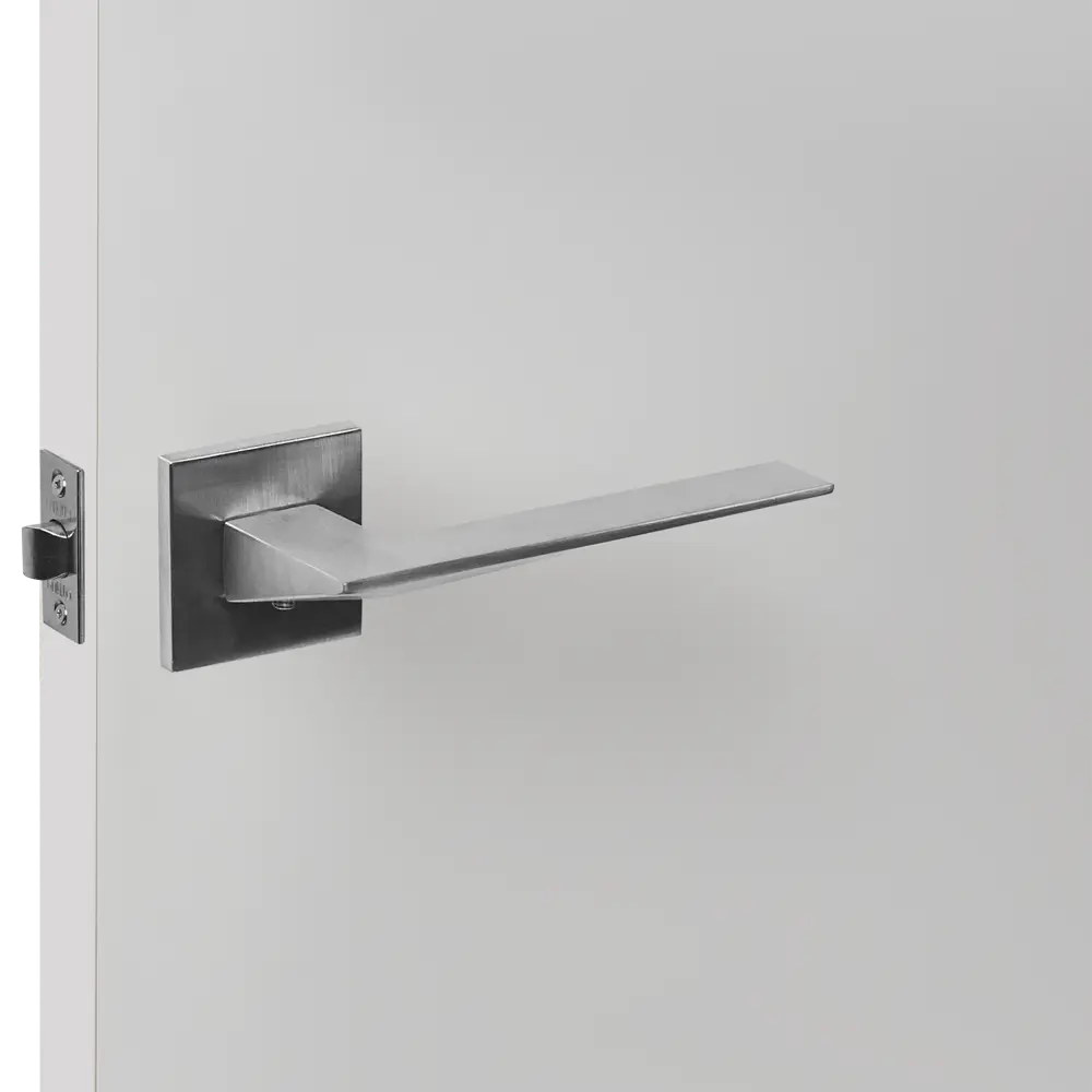 Дверные ручки PUNTO Ilusion для межкомнатных дверей в матовом хроме 85203185 STLM-0059846 - Вид №6