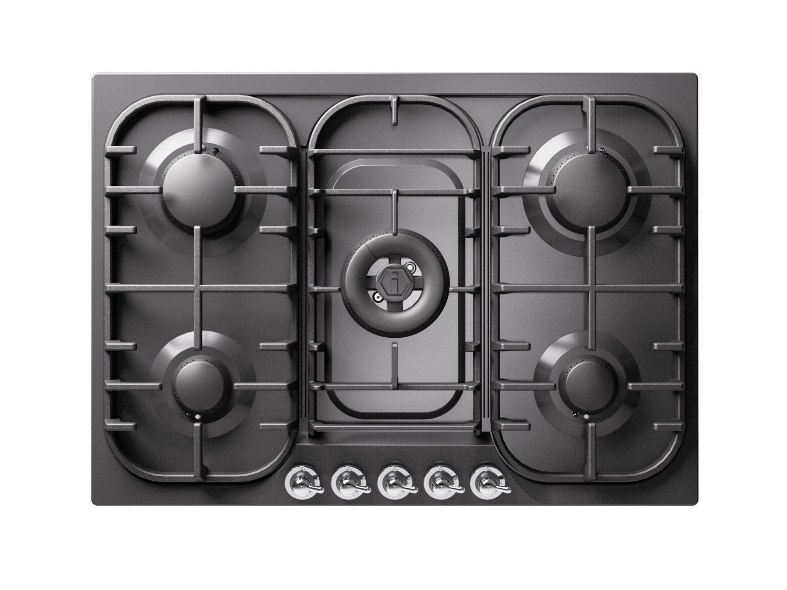 Встраиваемая газовая плита из нержавеющей стали Ilve Nostalgie ARCH-00128022 - Вид №1