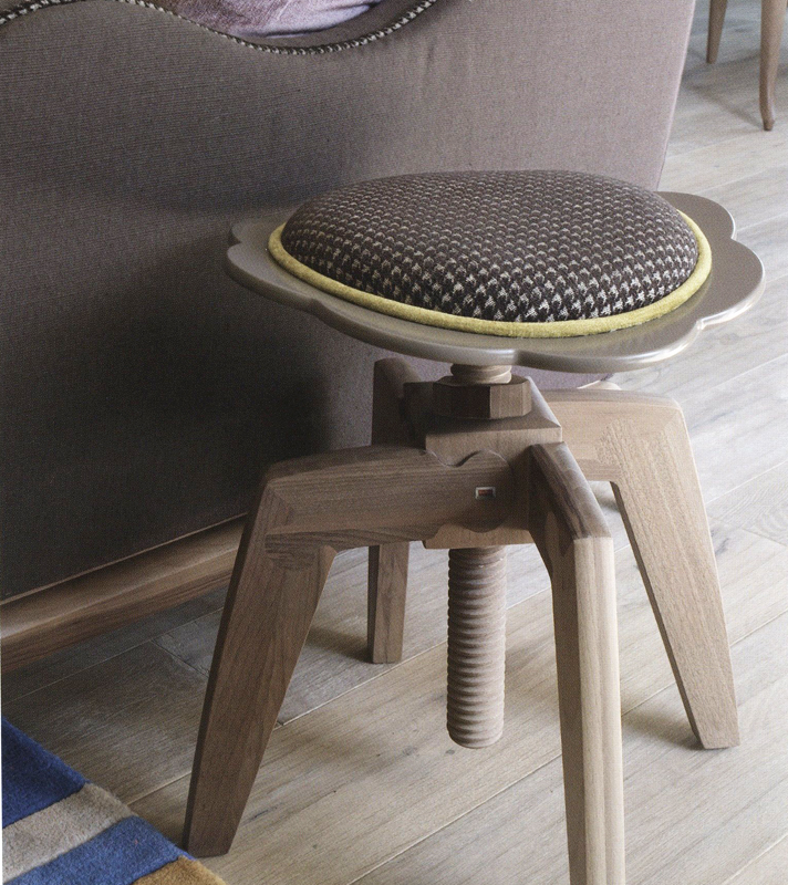 Табурет  VOLPI ARCHITA POUFF Contemporary - Вид №1