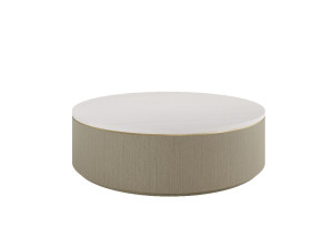 Низкий круглый журнальный столик