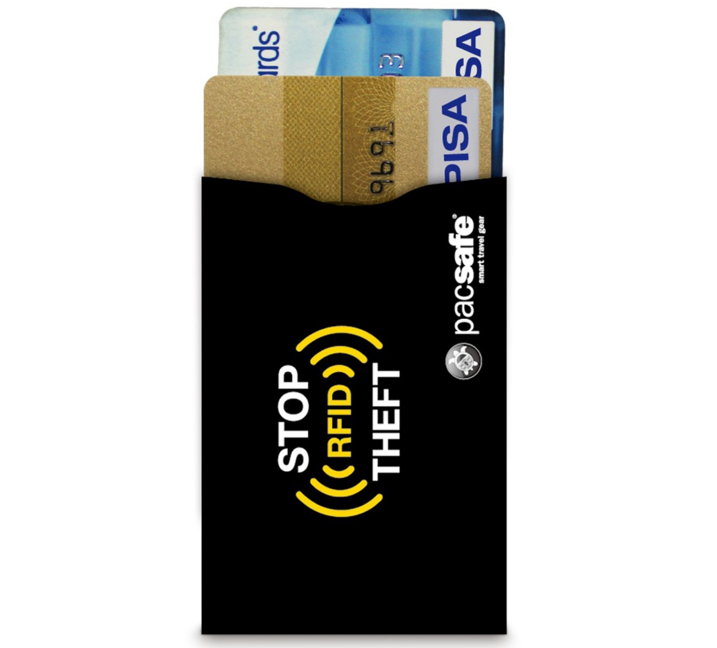 10360100 Чехол для банковских карт RFID Sleeve PacSafe  - Вид №1