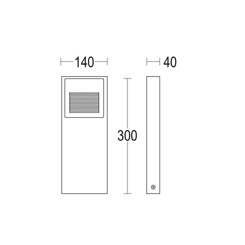 Verso Flat P 300 Ghidini Verso Flat P .05 Темно-Cерый (Матовый)  - Вид №1