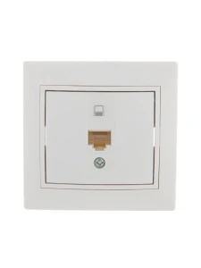MIRA Розетка компьютерная RJ45Cat 5e белый