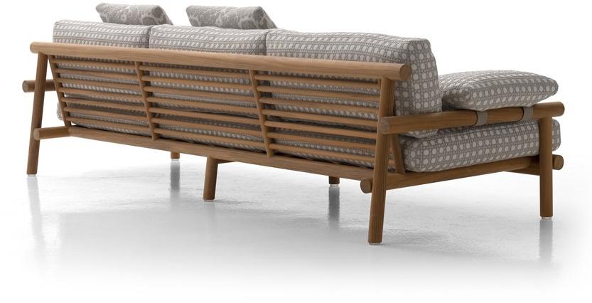 B&B Italia Outdoor Садовый диван из ткани Ayana sun-id-1353377 - Вид №2