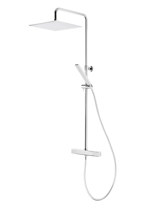 1381710 Душевая Головка Mix Square 160Cc M 254X254Mm Hafa  Хромированный  - Вид №2