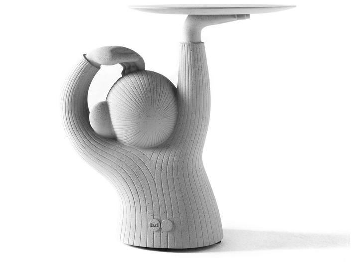 BD Barcelona Design Низкий круглый бетонный журнальный столик Gardenias sun-id-1401520 - Вид №5
