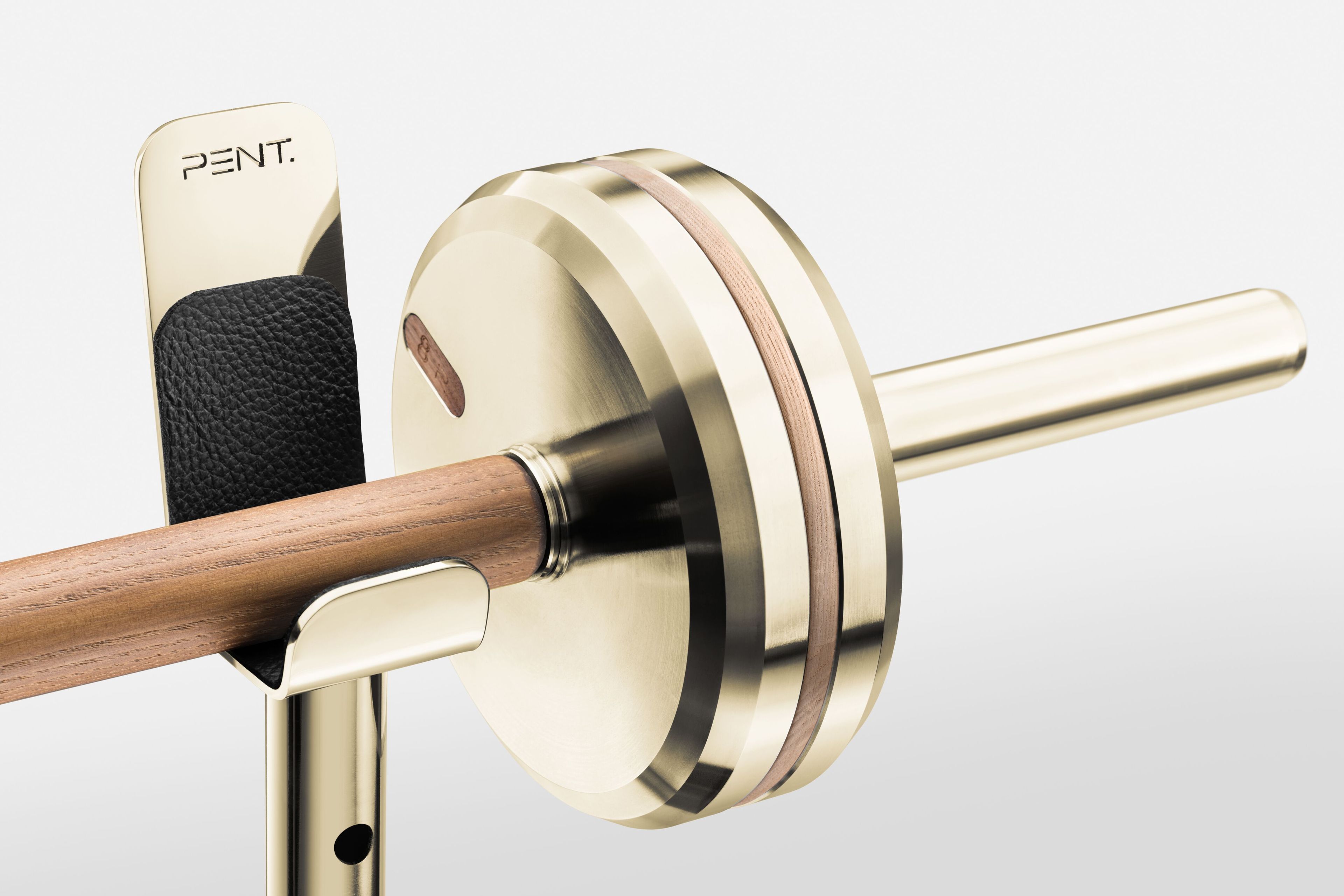 Набор скамей для тяжелой атлетики из грецкого ореха и кожи PENT BYSTRA ARCH-00019039 - Вид №6