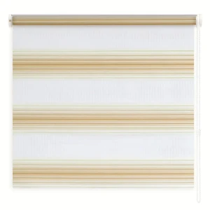 Штора рулонная день-ночь Palermo 60x250 см бежевая