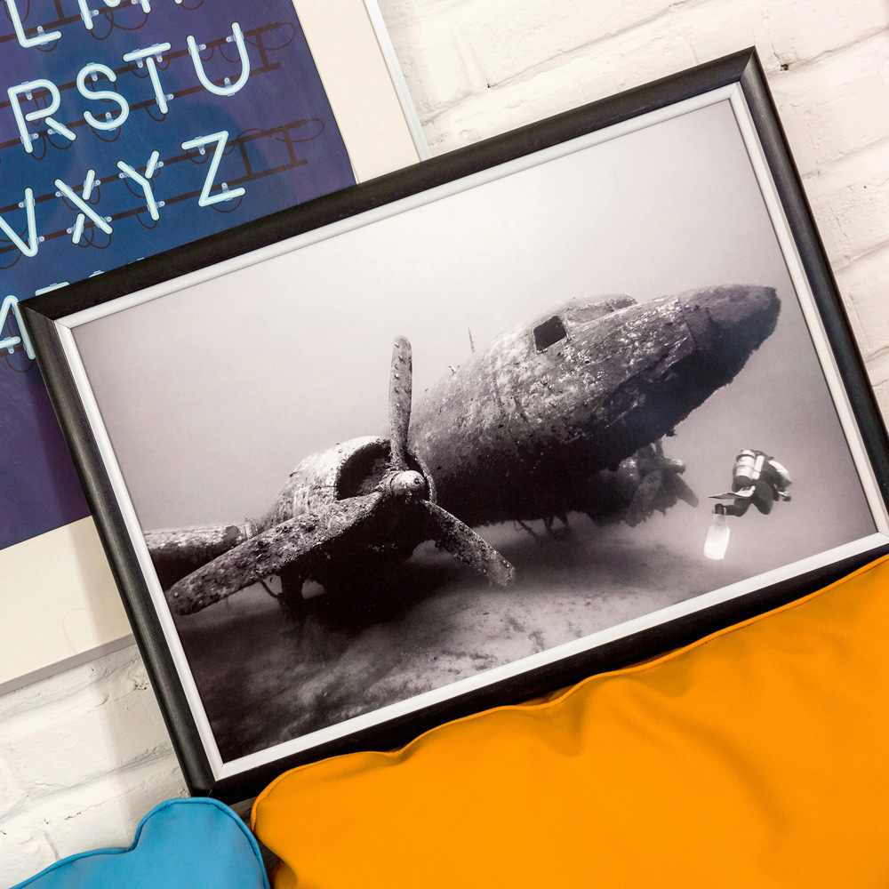 896519143_1818 Арт-постер «Дакота» под водой» Object Desire  - Вид №1