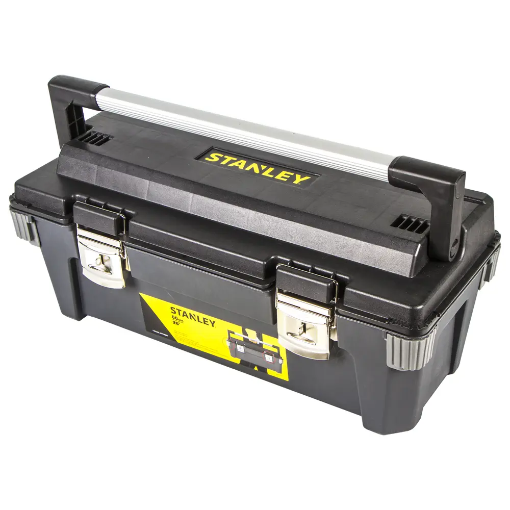 Ящик для инструмента Stanley 645х273х269 мм, пластик, цвет чёрный 16518322 STLM-2164888 