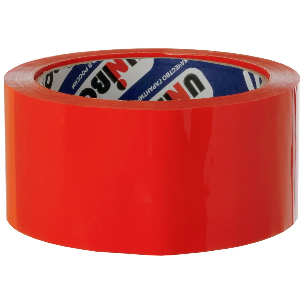 Упаковочная лента UNIBOB красная 48 мм × 66 м для надежной фиксации 82678125 STLM-0033871