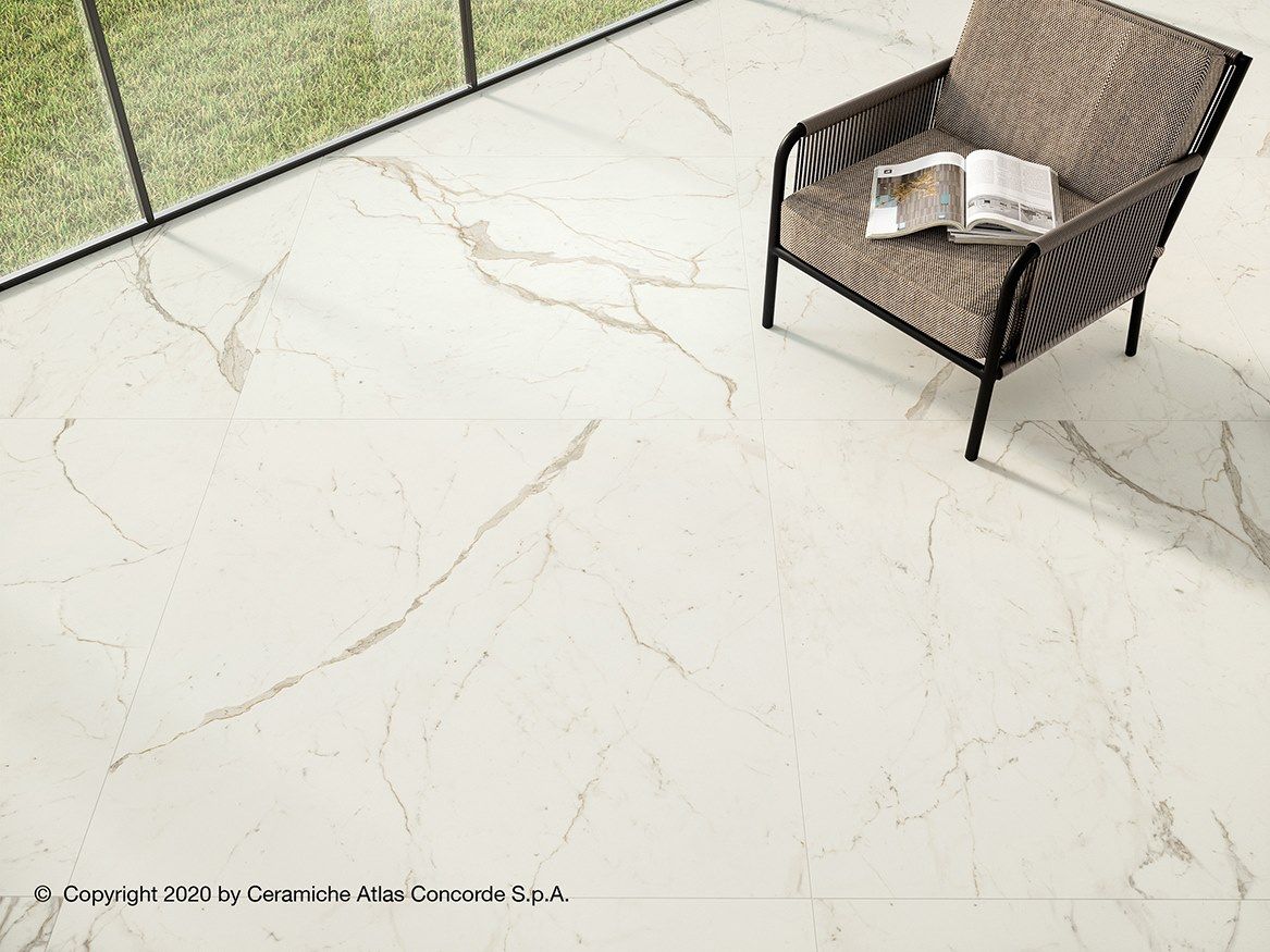 Пол из керамогранита с мраморным эффектом Atlas Concorde Marvel Shine ARCH-00045897 - Вид №57