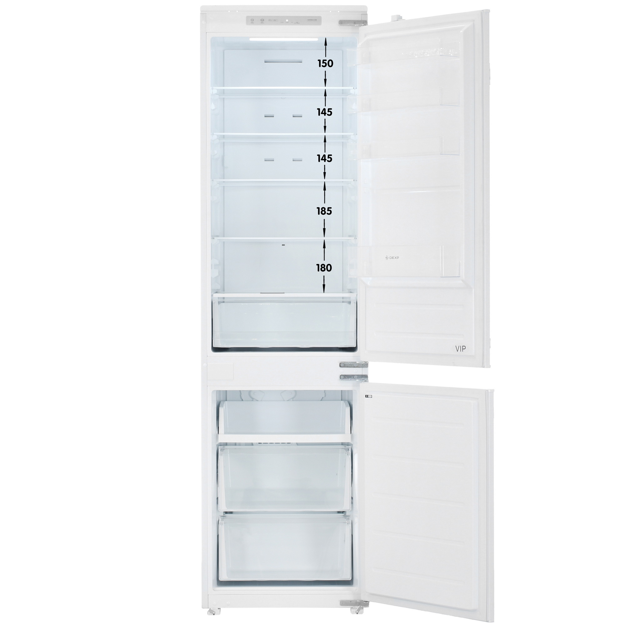 9067725 Встраиваемый холодильник DEXP BIB4-30AMA STDN-0090071 - Вид №2