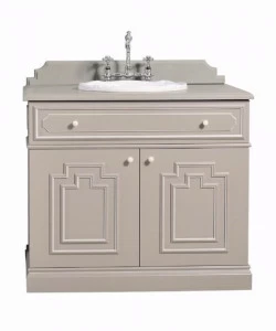 Gentry Home Тумба под умывальник из лакированной древесины одинарная Byron