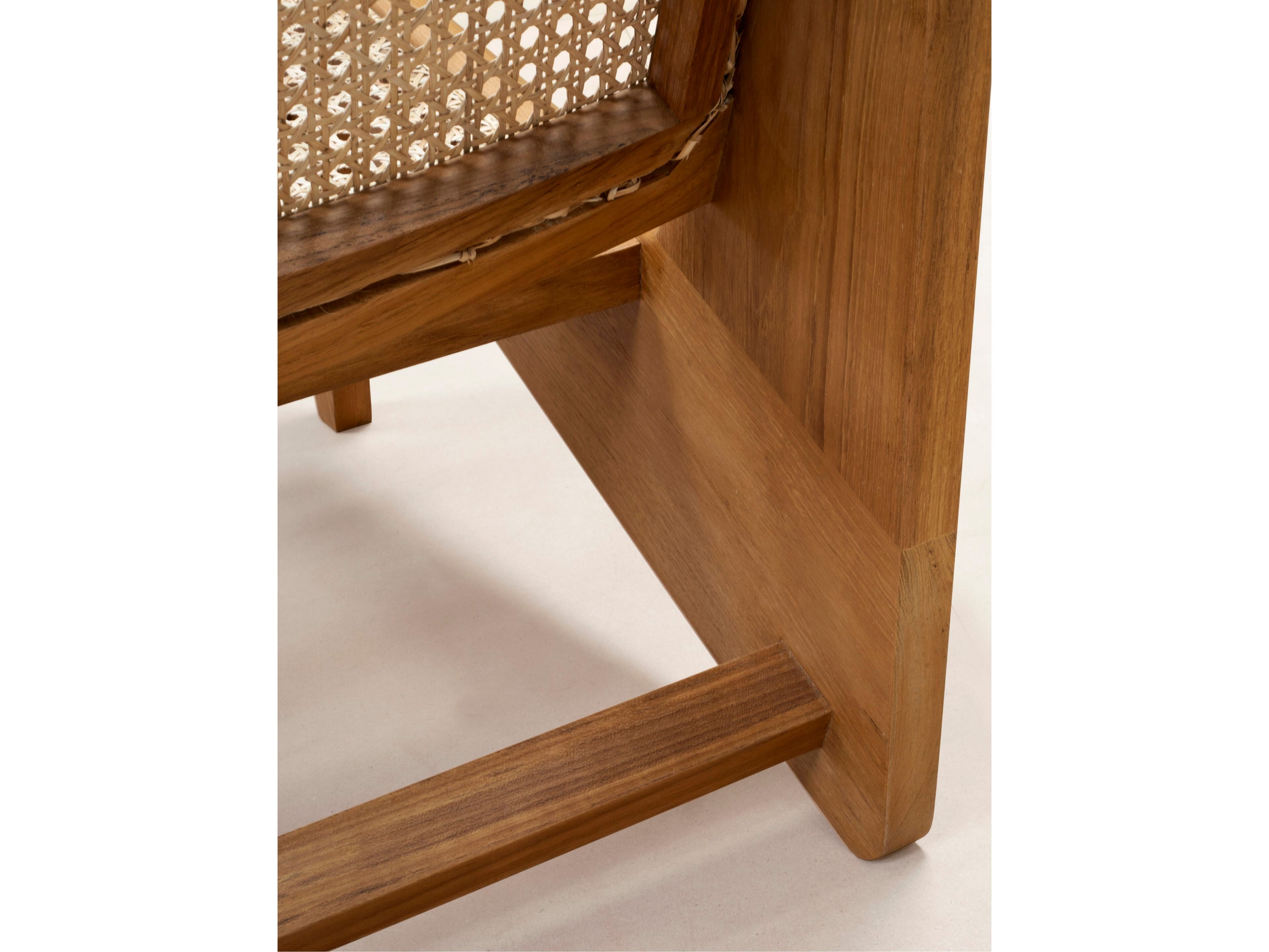 Кресло из тикового дерева без подлокотников Phantom Hands Project Chandigarh ARCH-00063278 - Вид №4