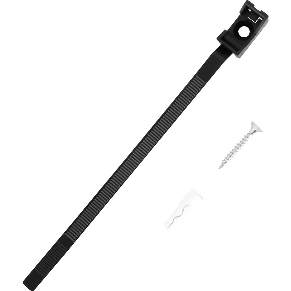 Хомут для труб и кабелей 16-32 мм цвет чёрный, 10 шт ЕВРОПАРТНЕР STLM-2177951