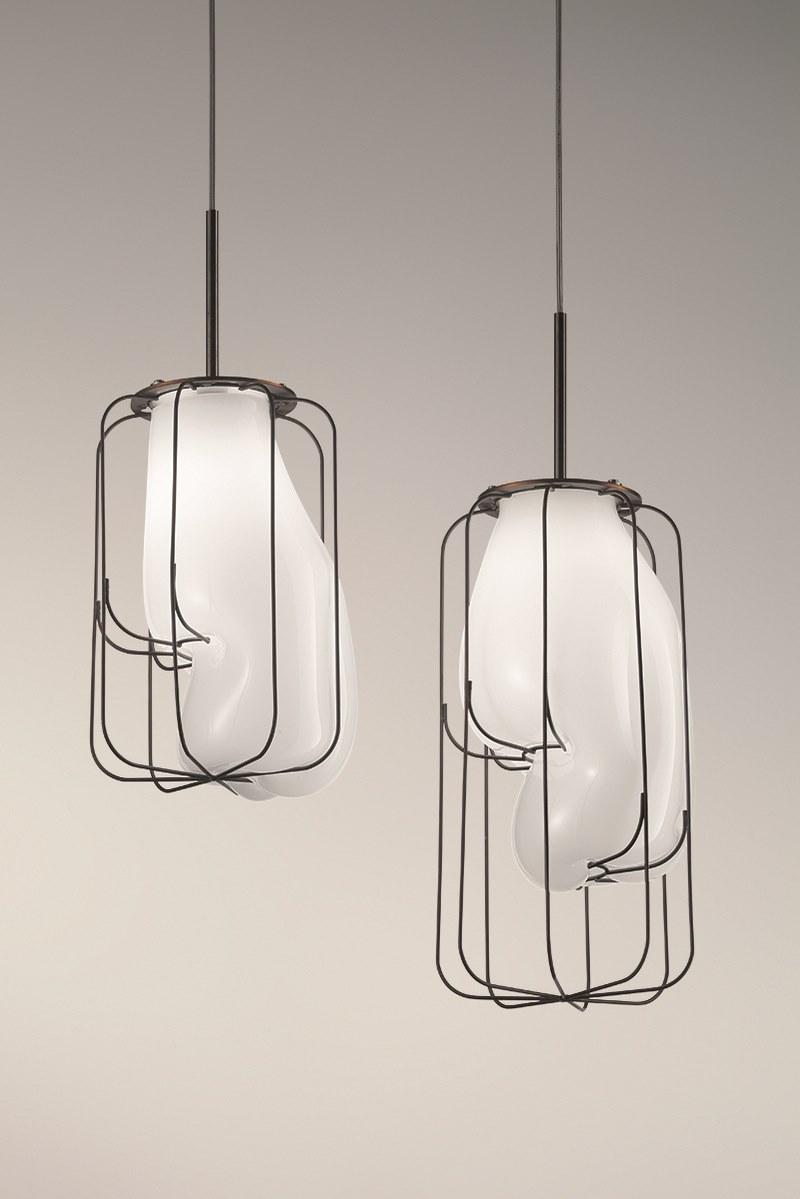 Siru Светодиодная подвесная лампа из дутого стекла  Ms447-030  - Вид №1