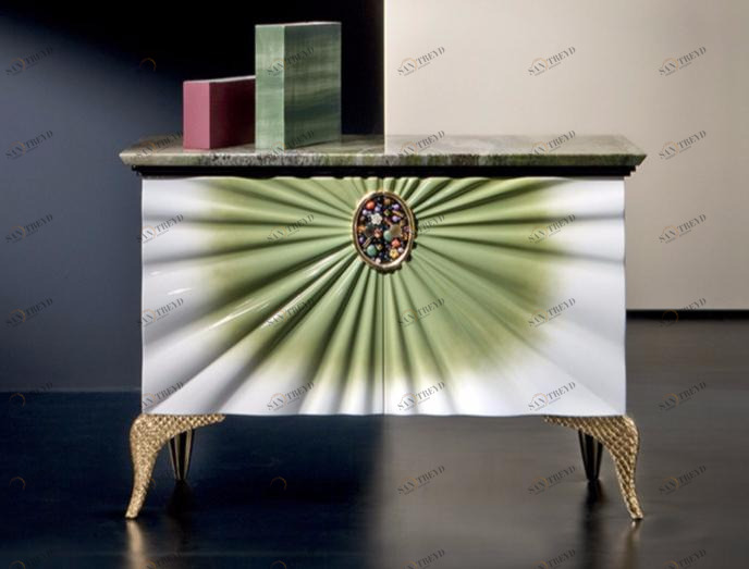 Rozzoni Комод из розового дерева Mikado sun-id-1385855