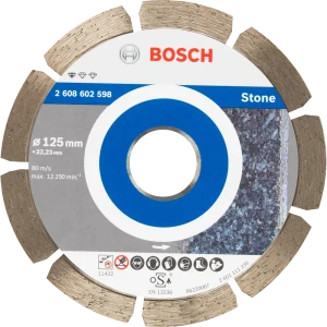 Диск алмазный по бетону и кирпичу Bosch Professional for Stone 2608602598 сегментный 125x22.2x1.5 мм 82136715 STLM-2107551