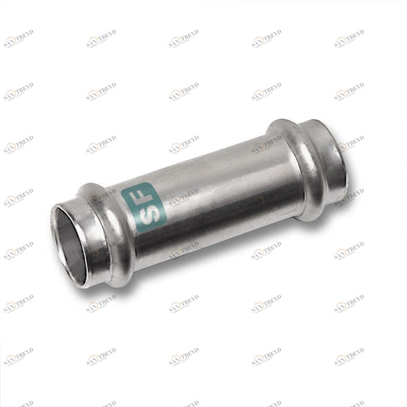 619270S18 SANHA 19270S пресс.-фит. без силикона муфта подвижная,нерж.ст. 18 мм 