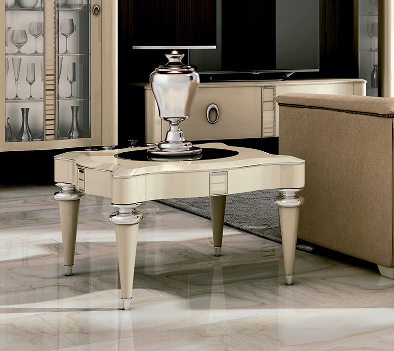 106343 Журнальный столик 6502 70 x 70 см лак Llass Agora Santreyd