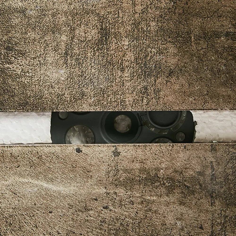 Термопанель внутренний угол Мосстрой-31 Brick Wall натурал 31x31x41x5 см STLM-2128628 - Вид №3