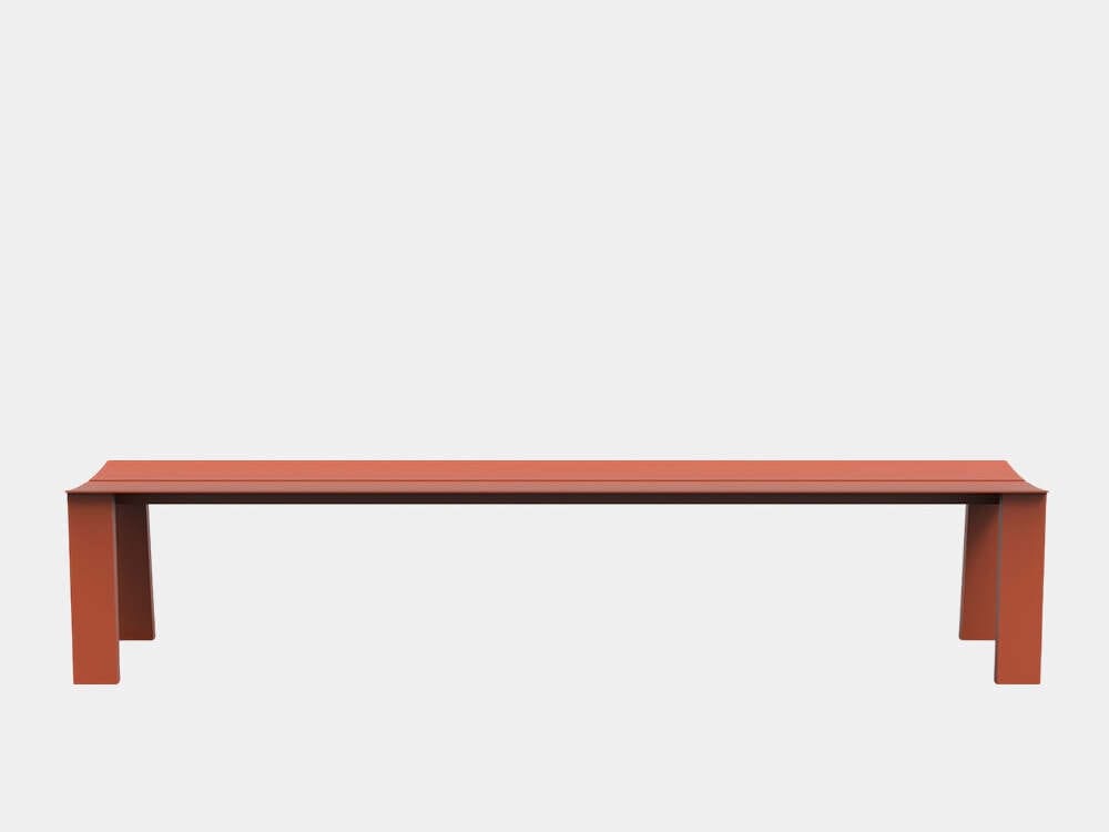 Алюминиевая скамья с порошковым покрытием RS Barcelona Seu ARCH-00067573 - Вид №159