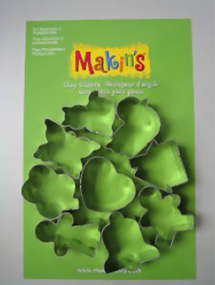 37012 набор каттеров (резцов) для пластики 9 шт Ежедневный Makin`s 