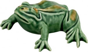 10581677 Bordallo Pinheiro Фигурка Bordallo Pinheiro Лягушка 13х9см, керамика Керамика