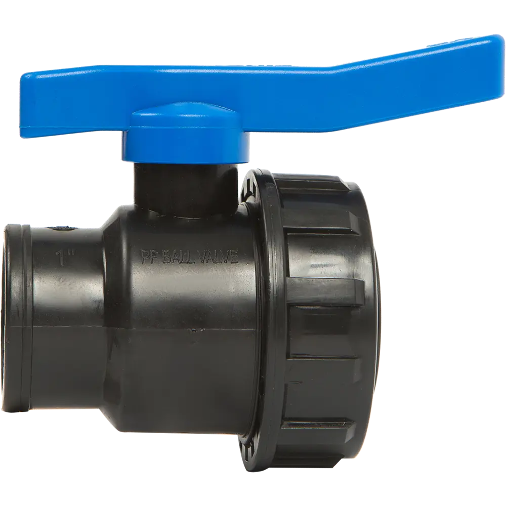 Кран ПНД 1"х1" внутренняя резьба полиэтилен UNIO STLM-2038329 - Вид №1