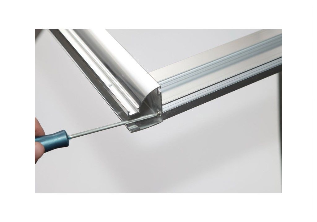 Душевая дверь Aquanet Alfa NAA6121 120, прозрачное стекло 00168420 - Вид №2