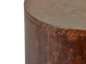 Металлический стул / журнальный столик