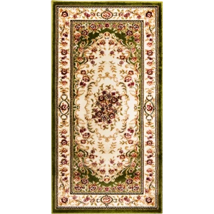 Ковер полипропилен Fortune L006Y 60x100 см цвет зеленый