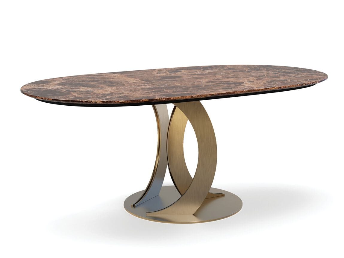 Овальный мраморный стол OPERA CONTEMPORARY WENDY ARCH-00070298