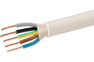 15547412 Кабель NYM 5x2.5 ТУ бухта 10м 21106 КвантКабель