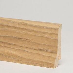 Плинтус Pedross Латте Шпонированный Дуб 2500х60 мм.