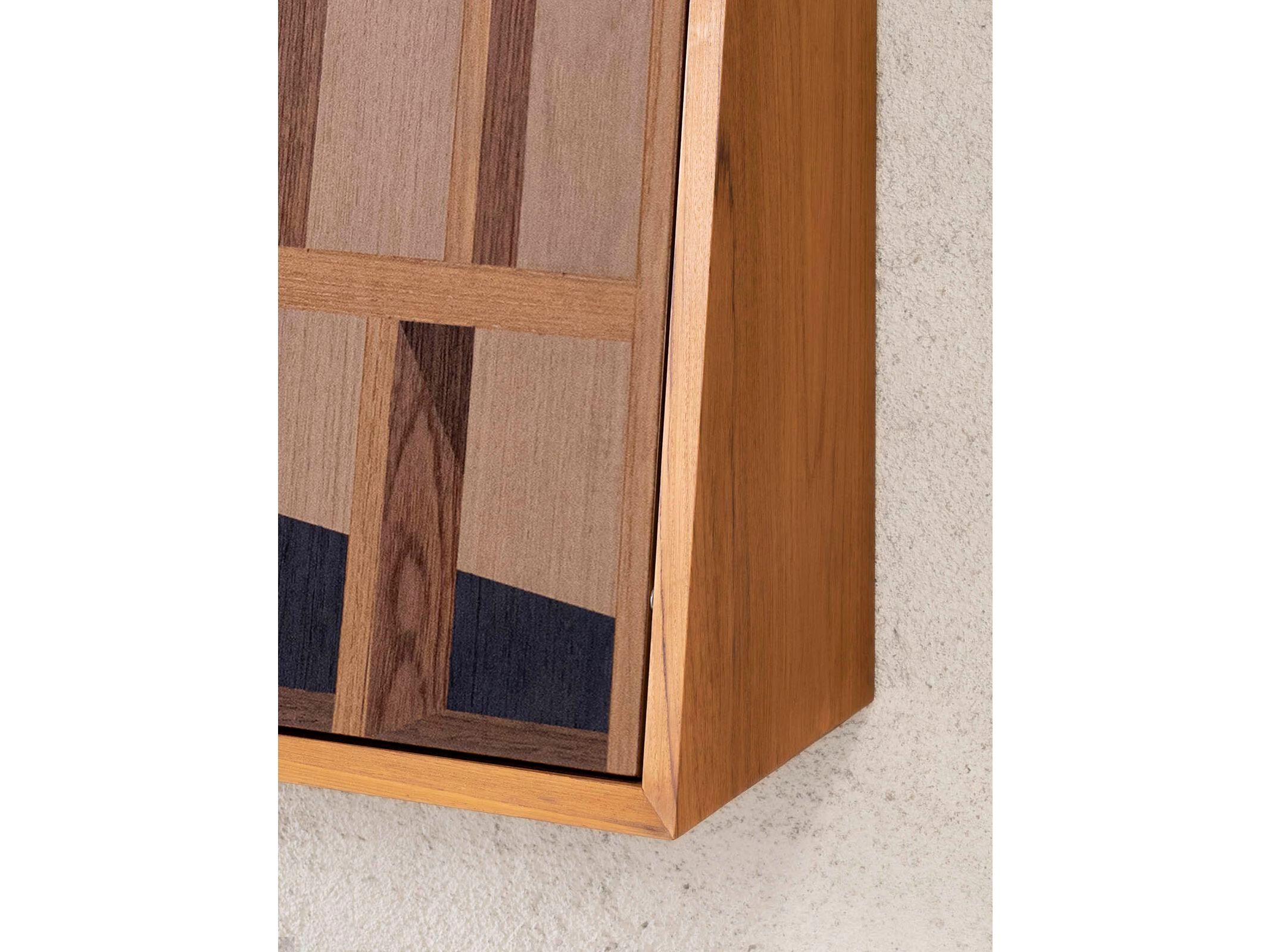 Подвесной письменный стол из тикового дерева с откидными дверцами Phantom Hands X + L ARCH-00003282 - Вид №4