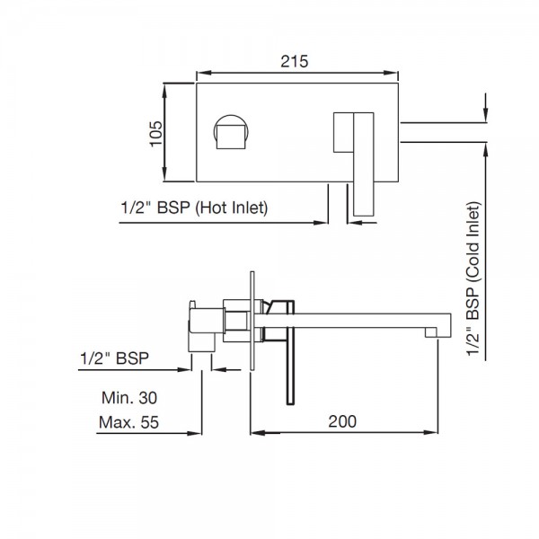 LEB-ABR-45233 Смеситель для раковины Artize Le Blanc Античная бронза  - Вид №1