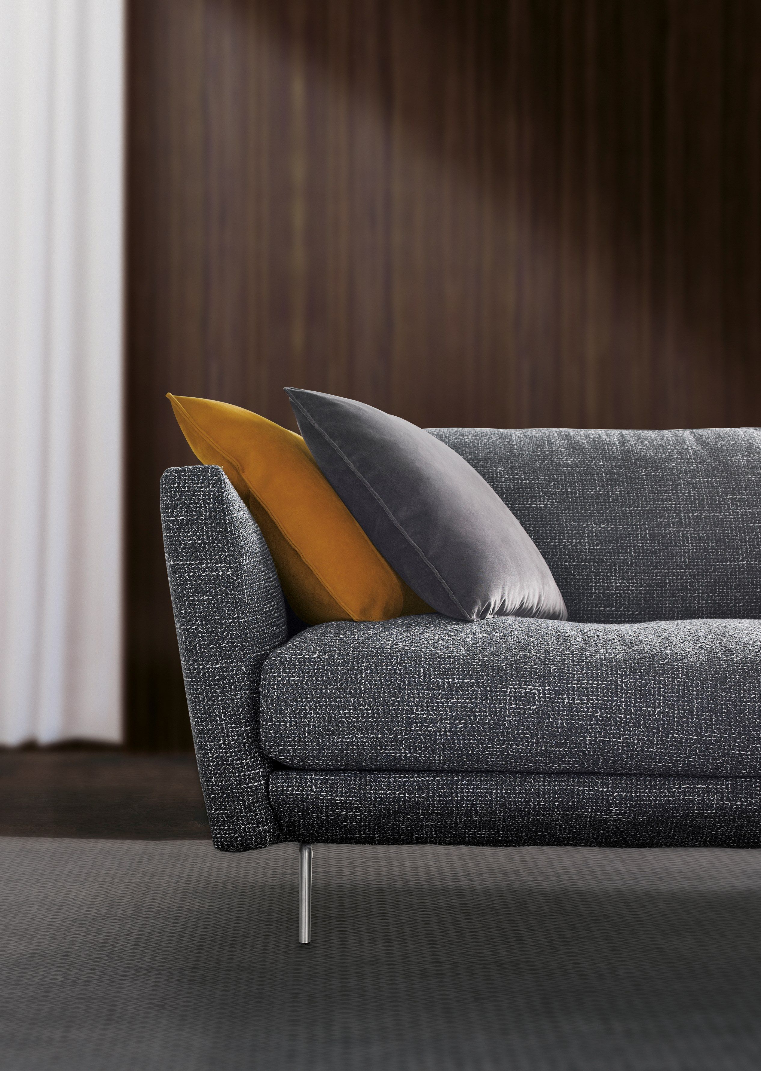 Тканевый диван с полуостровом CTS SALOTTI ARCH-00138272 - Вид №2