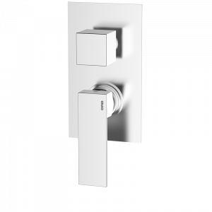 60135600 PREMIUM Хром Встроенный смеситель с переключателем Хром GRB MIXERS