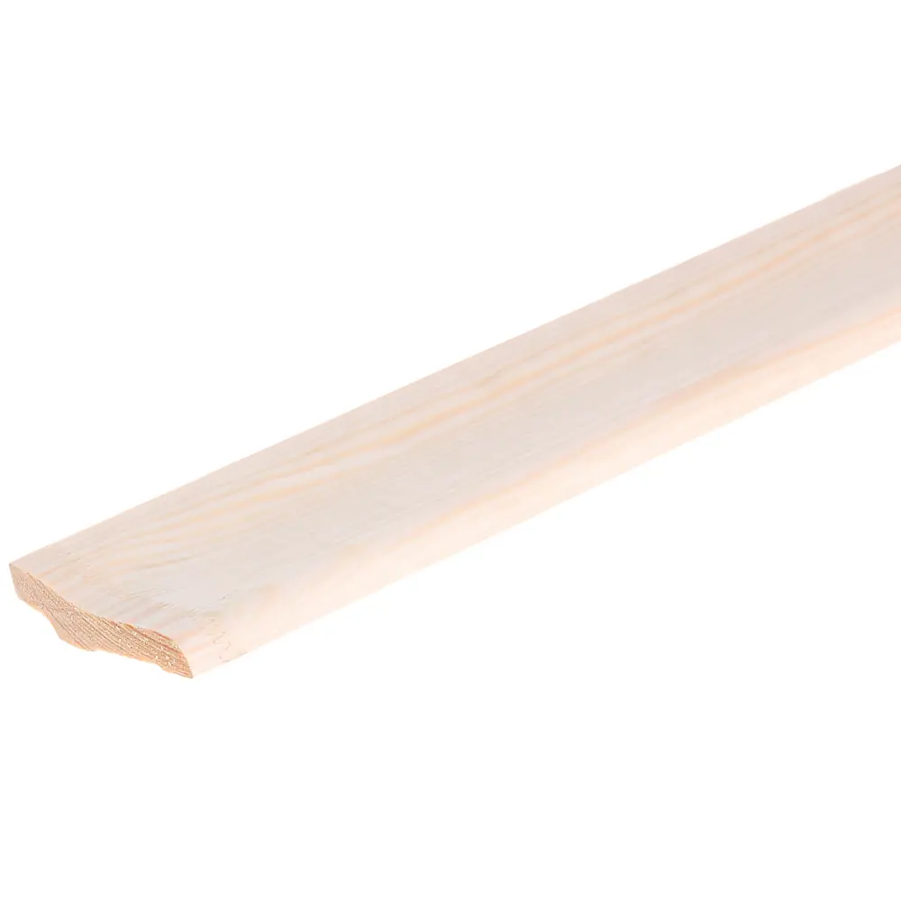 АРЕЛАН | Широкий евро-плинтус из массива сосны для элегантной отделки 81960907 STLM-0015479