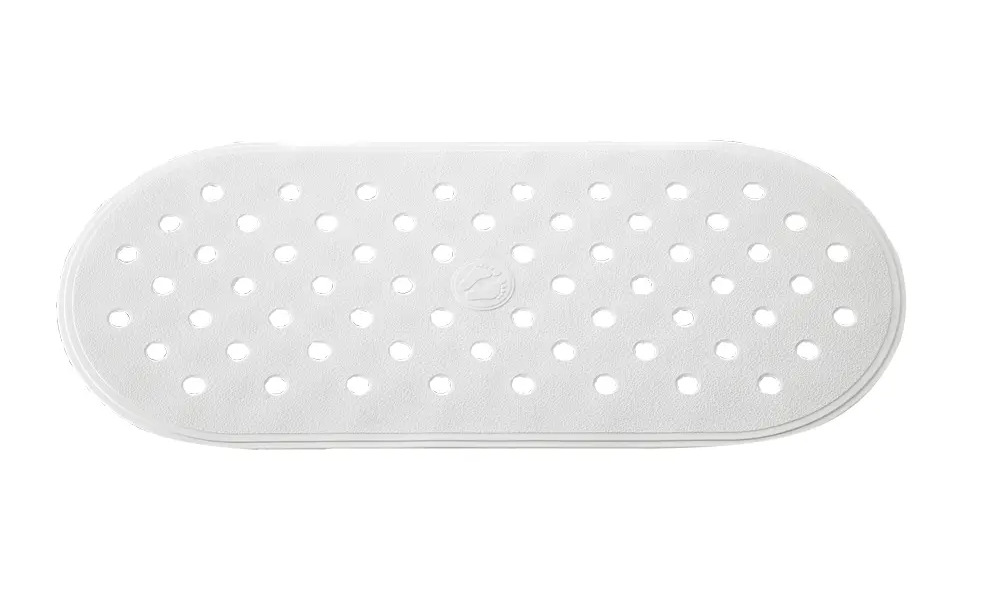 81933849 Коврик для ванной Ridder Action противоскользящий 36x80 см цвет белый STLM-0966902