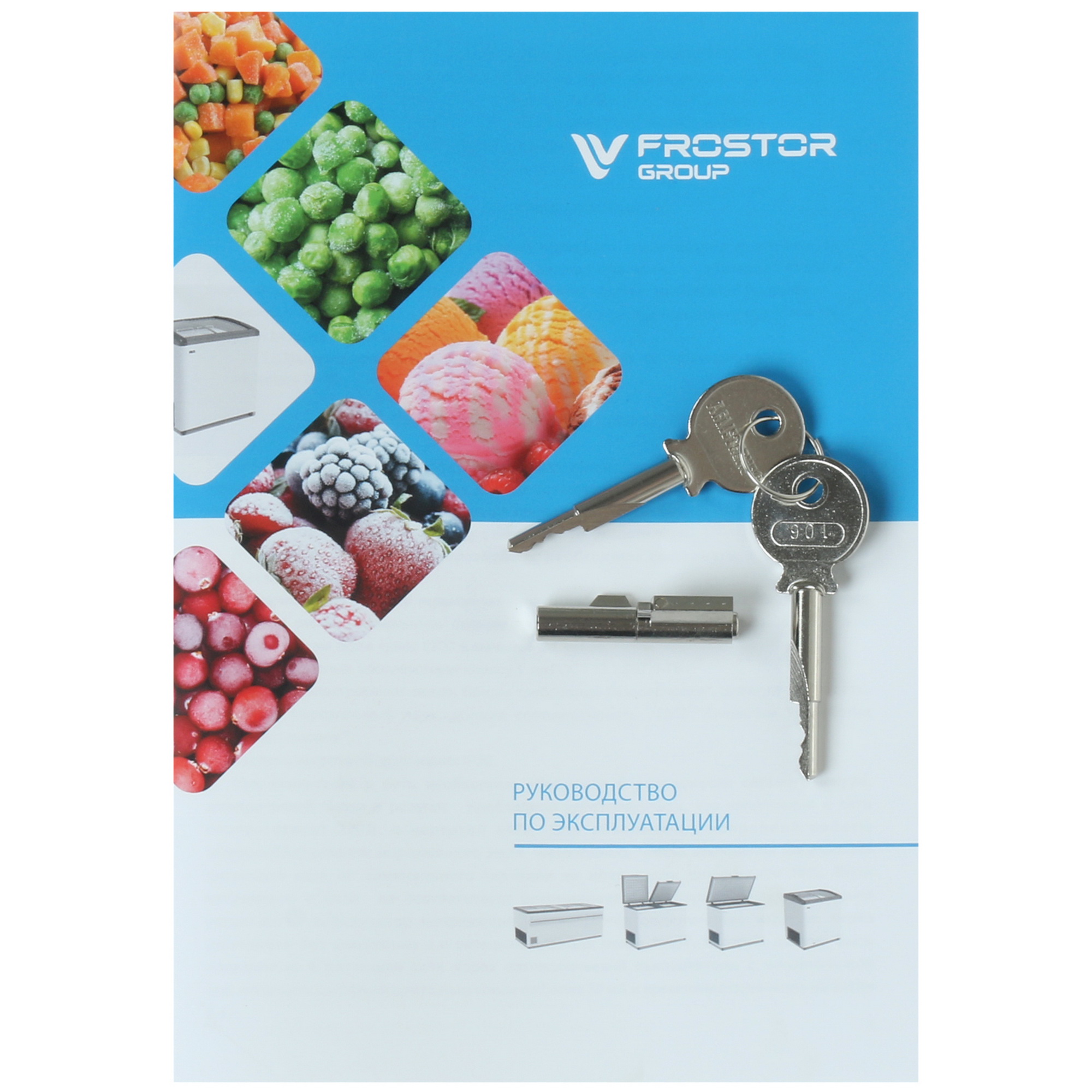 1109660 Морозильный ларь Frostor Gellar FG 350 E белый, красный STDN-0146856 - Вид №7