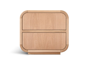 Прямоугольная тумбочка из дуба с ящиками