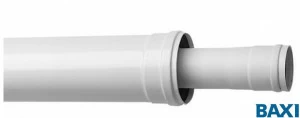 KHG71405951 Коаксиальное удлинение полипропиленовое, диам. 60/100 мм, длина 1000 мм, HT (KHG71405951) BAXI
