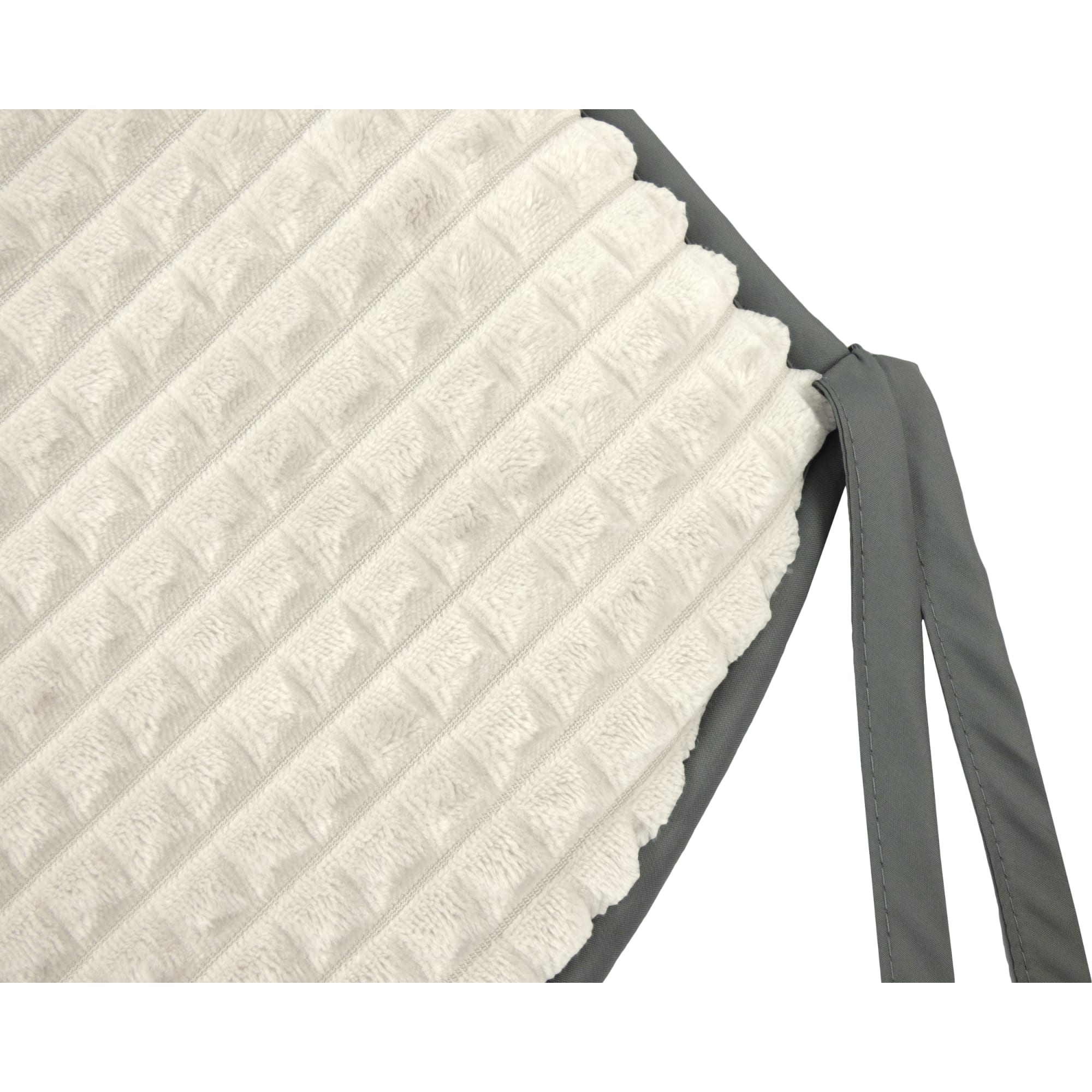 82234007 Галета для стула «Плюш» 38х40 см, плюш, цвет кремовый Santreyd  - Вид №2