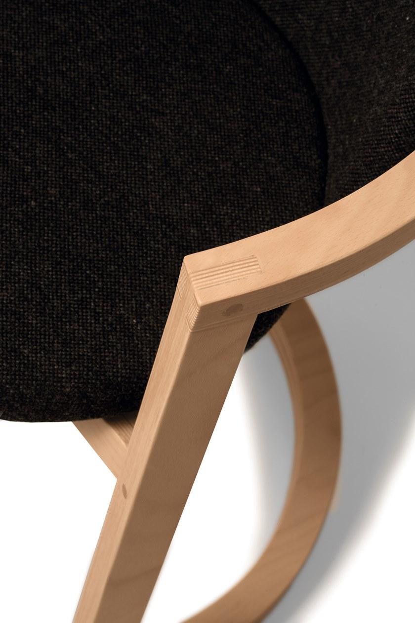 Capdell Кресло-качалка из ткани с подлокотниками Stir sun-id-1425382 - Вид №5