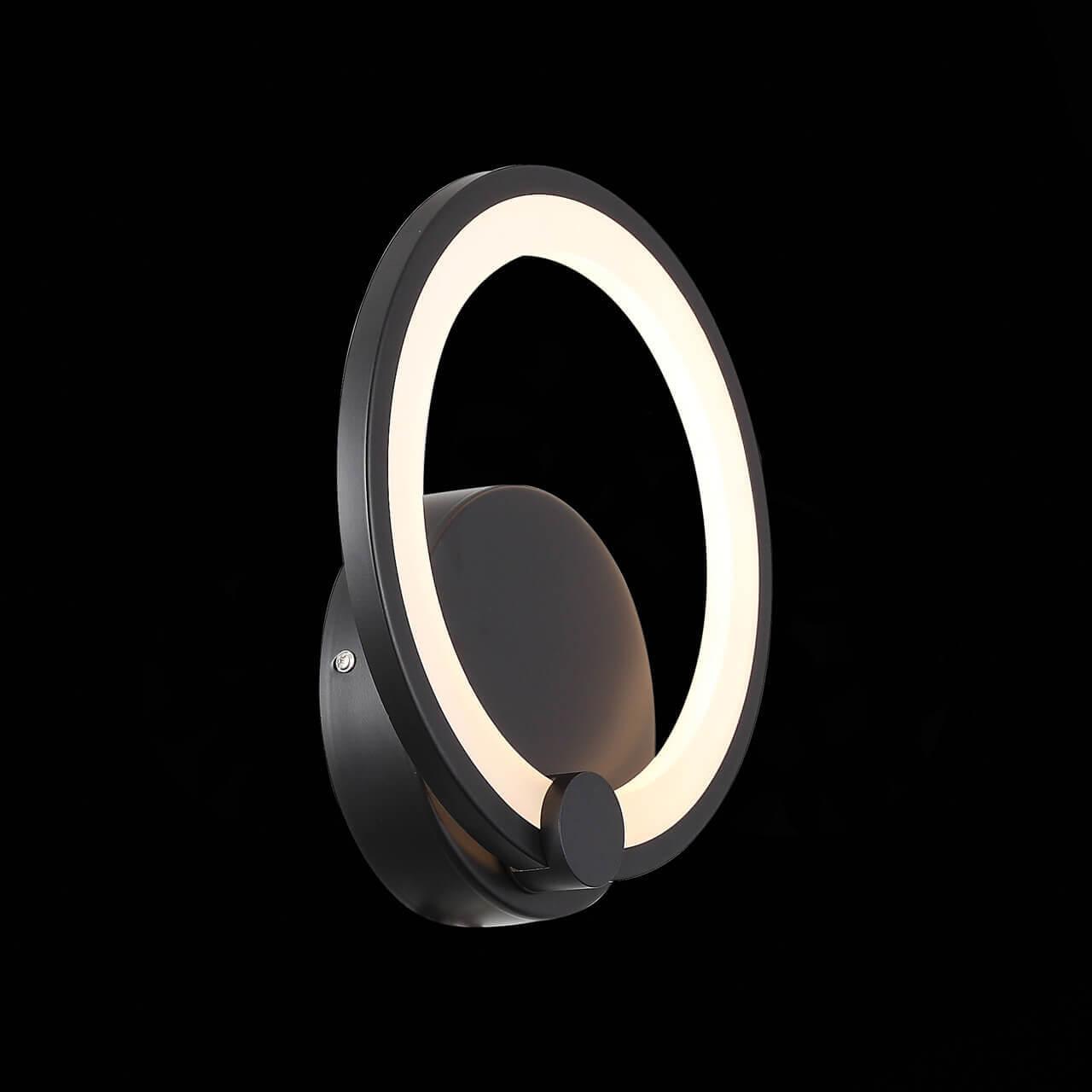 Бра настенное черное ST Luce Twiddle Dimmer SL867.401.01 ST LUCE TWIDDLE 00-3928662 Черный  - Вид №1
